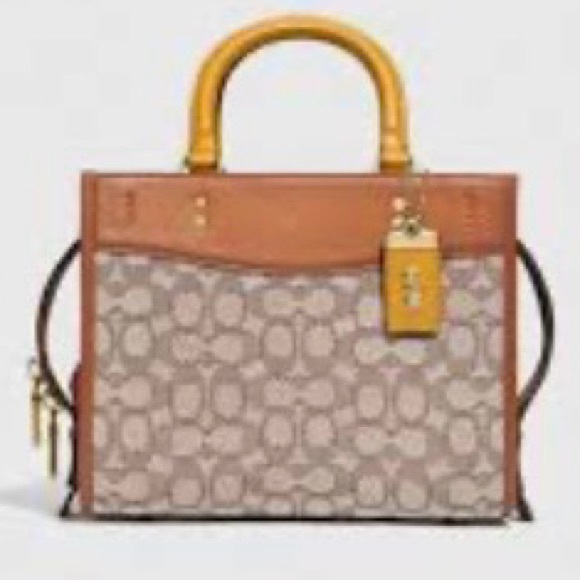 Coach Handbags - Coach Rogue Bag 25
In Signature Textile Jacquard